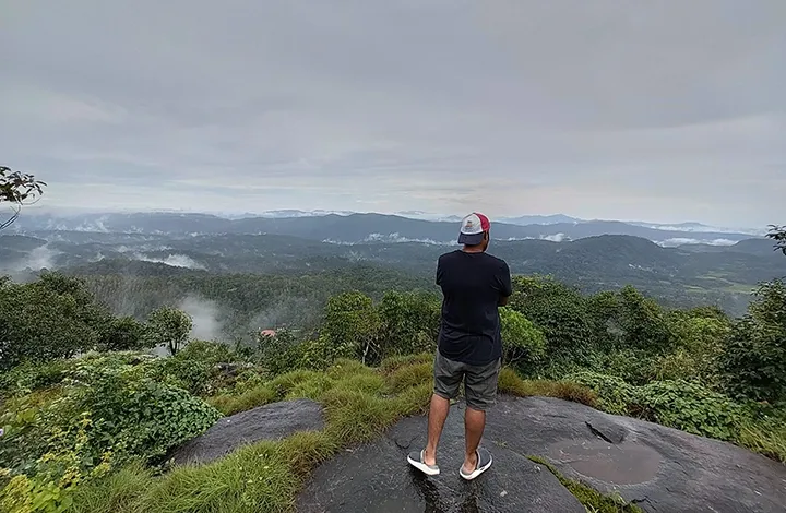 Top view of Hills